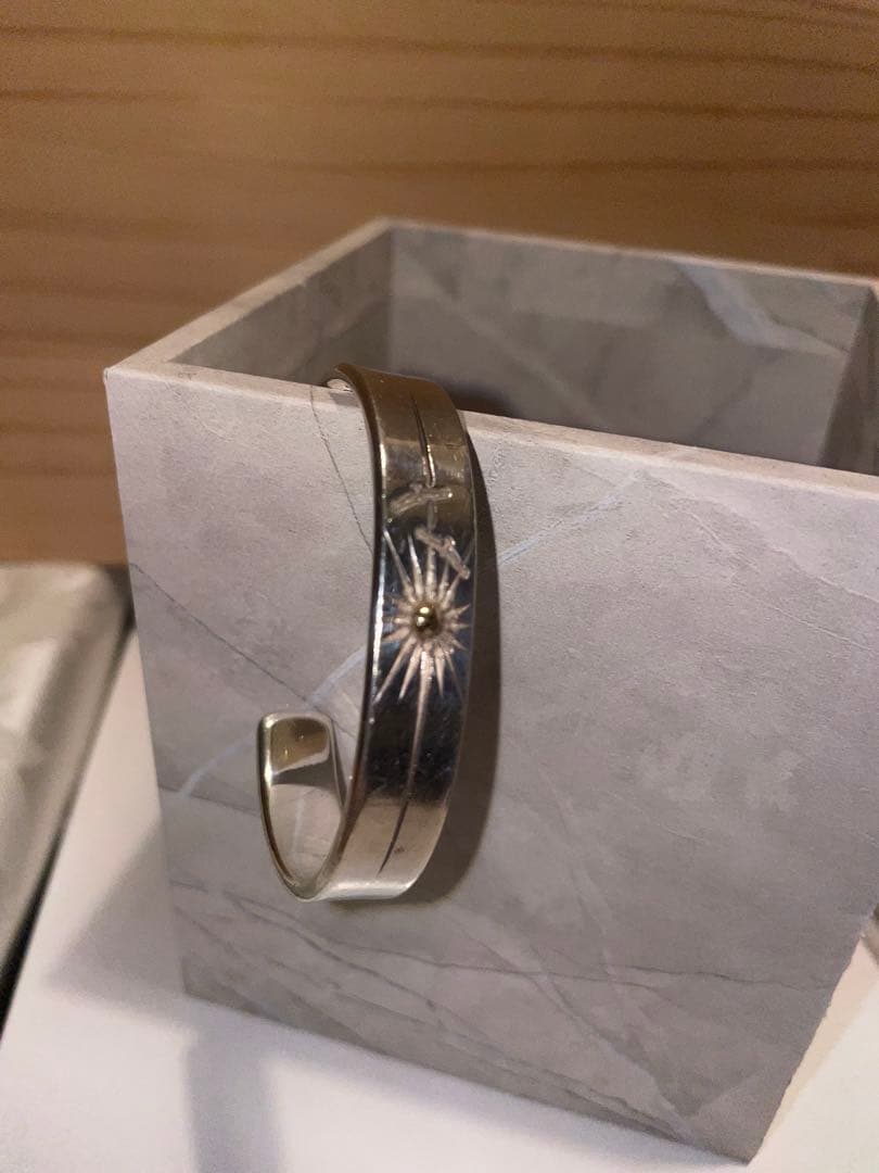 silver925✳︎ネイティブアメリカン　バングル　太陽　イーグル