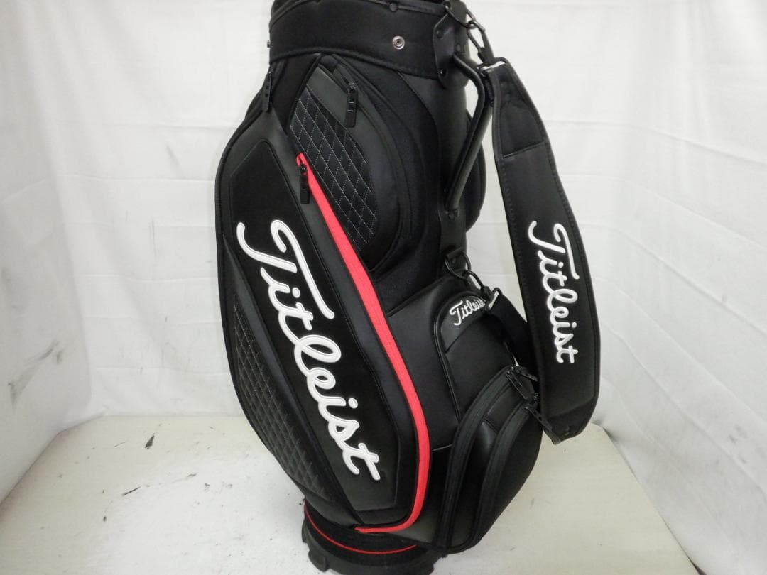 Titleist★タイトリスト★9.5型★美品★スタッフ(BK×RED)