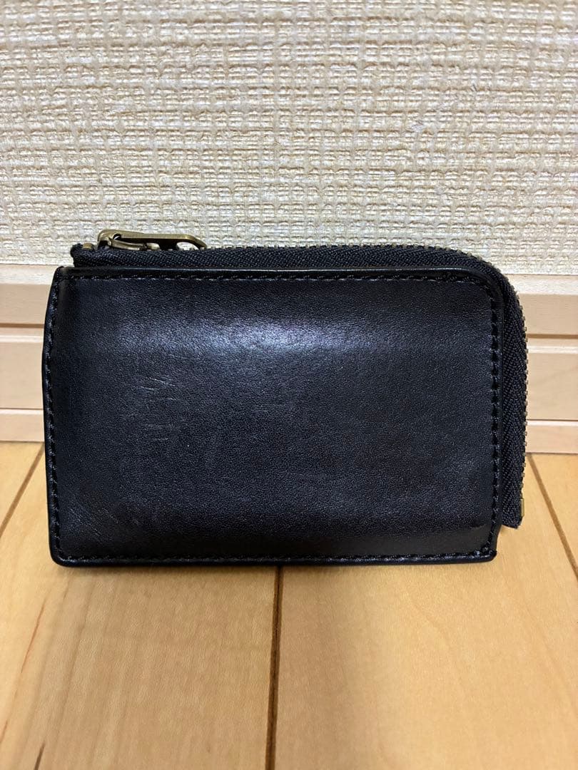 tenderloin レザー ケース 黒 TALONジッパー