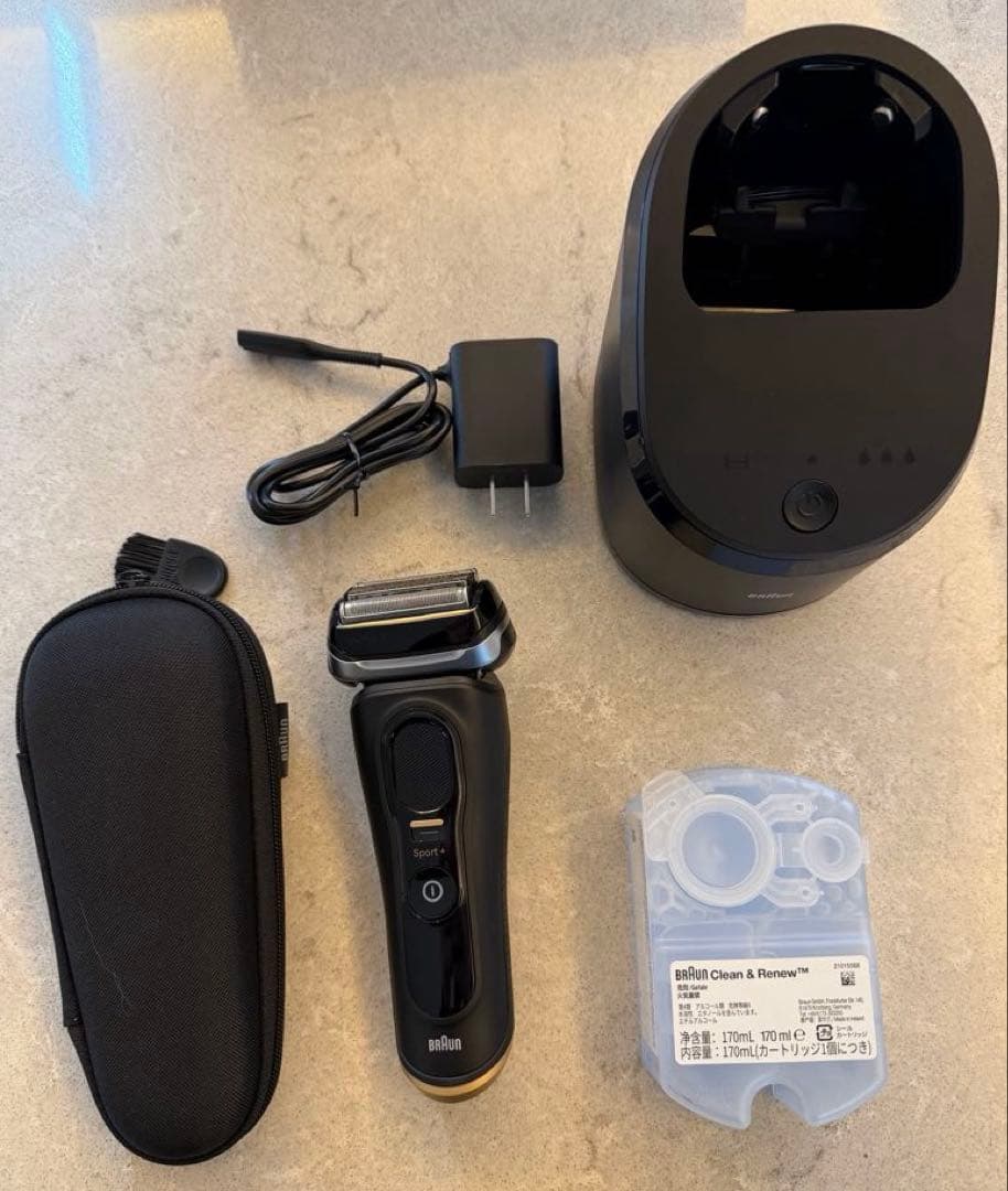 【美品】 BRAUN Series 9 Sport+ メンズシェーバー