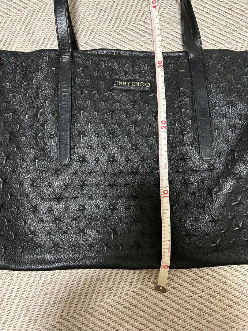 Jimmy Choo ジミーチュウ　ブラック　トートバッグ