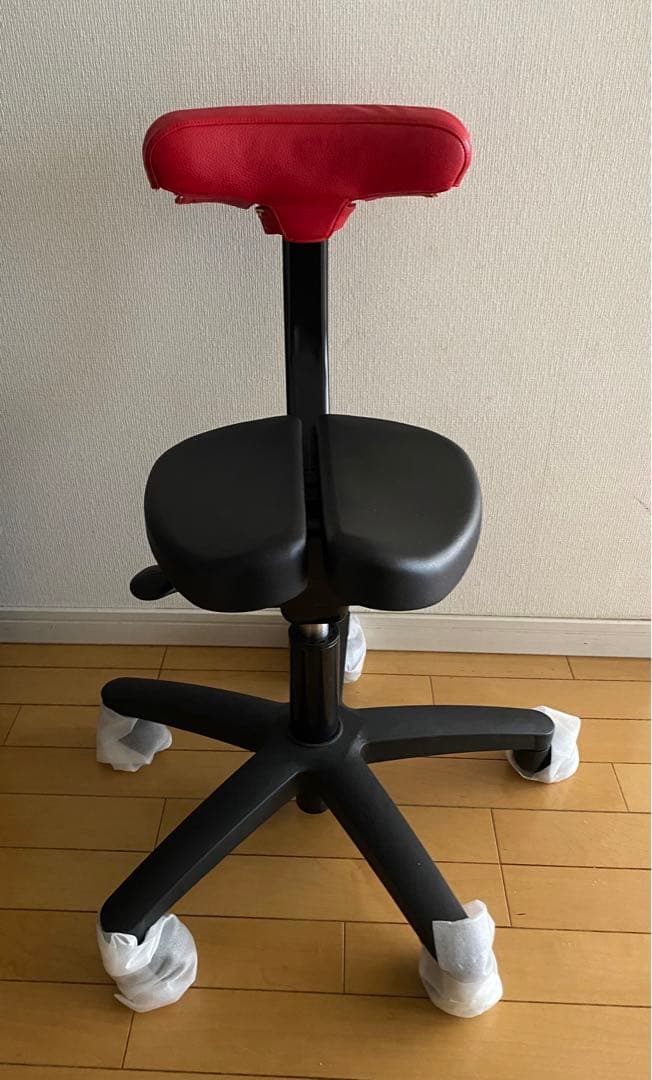 アーユルチェア【ayur chair】オクトパス（赤）／難あり品