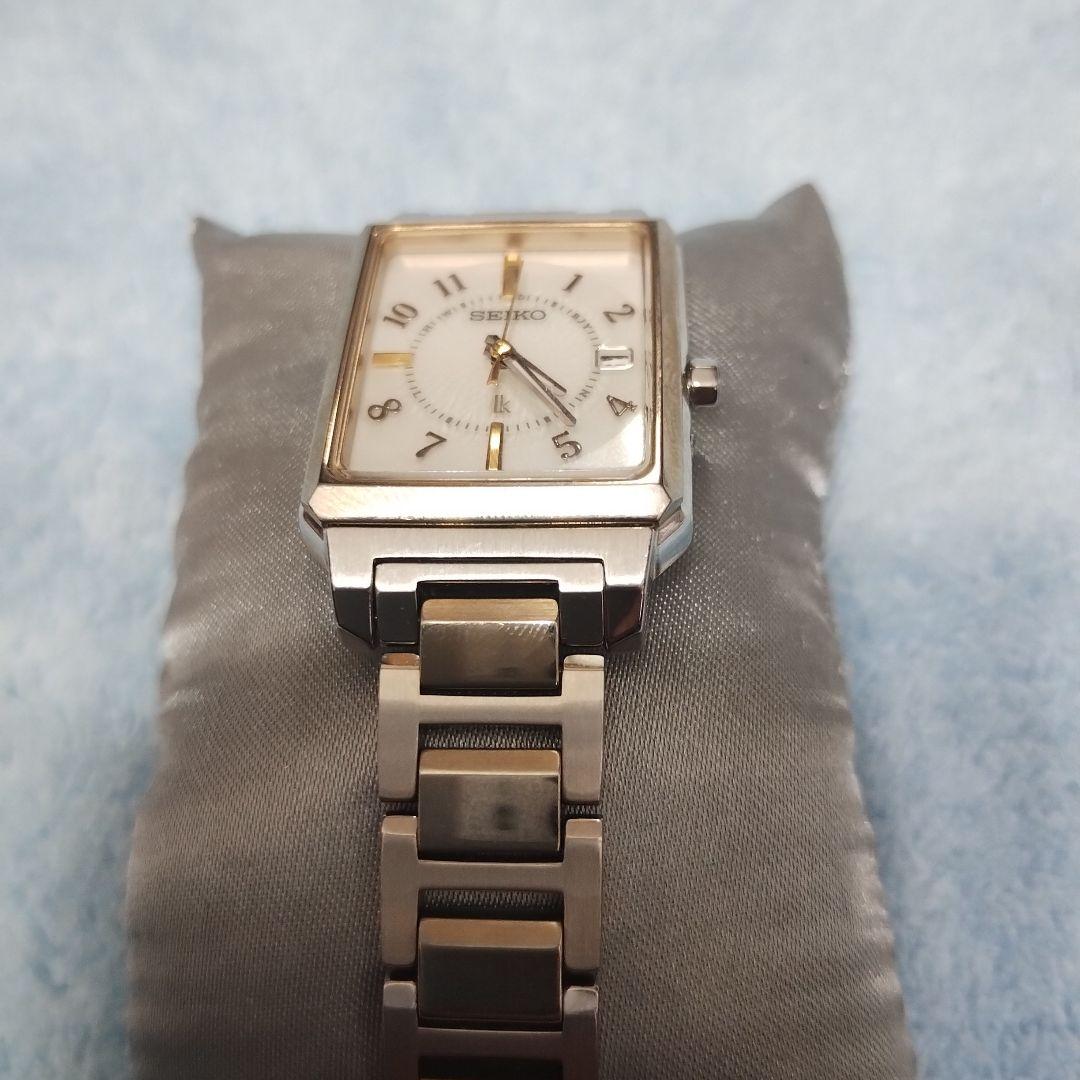 現行モデル！レクタンギュラーSEIKOLUKIAセイコールキアSSVW194