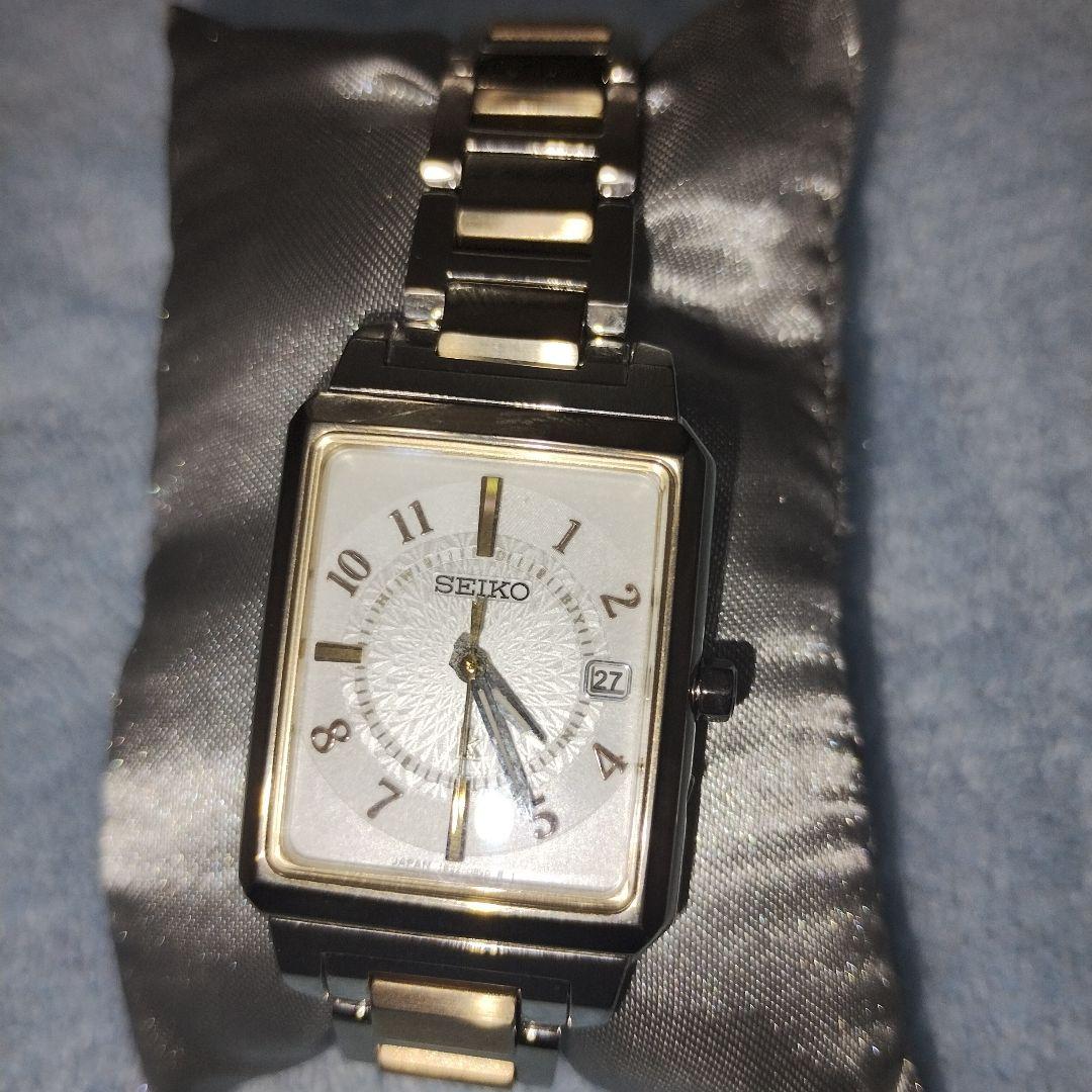 現行モデル！レクタンギュラーSEIKOLUKIAセイコールキアSSVW194