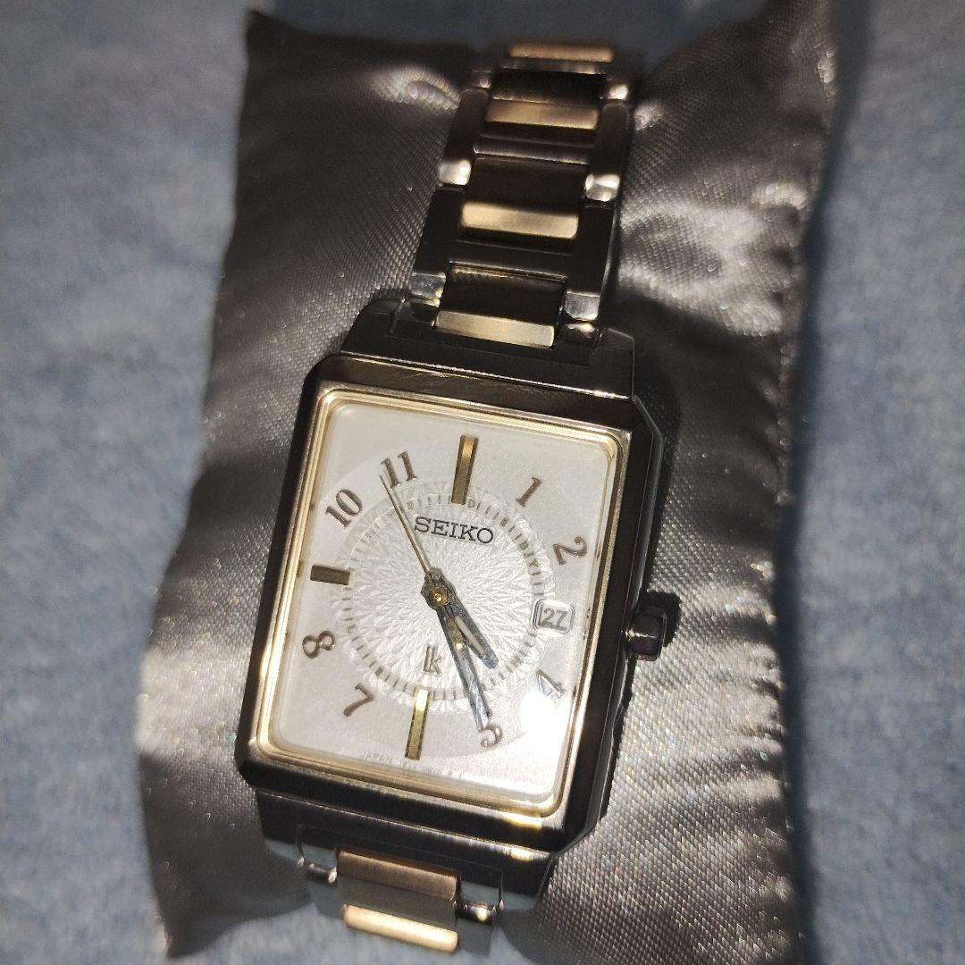 現行モデル！レクタンギュラーSEIKOLUKIAセイコールキアSSVW194