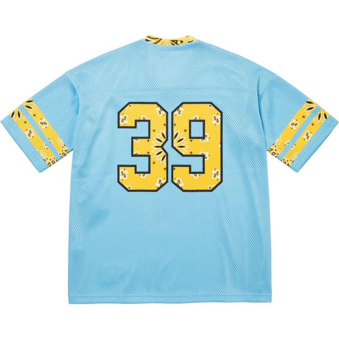 シャツ Supreme Bandana Football Jersey \"Blue\"