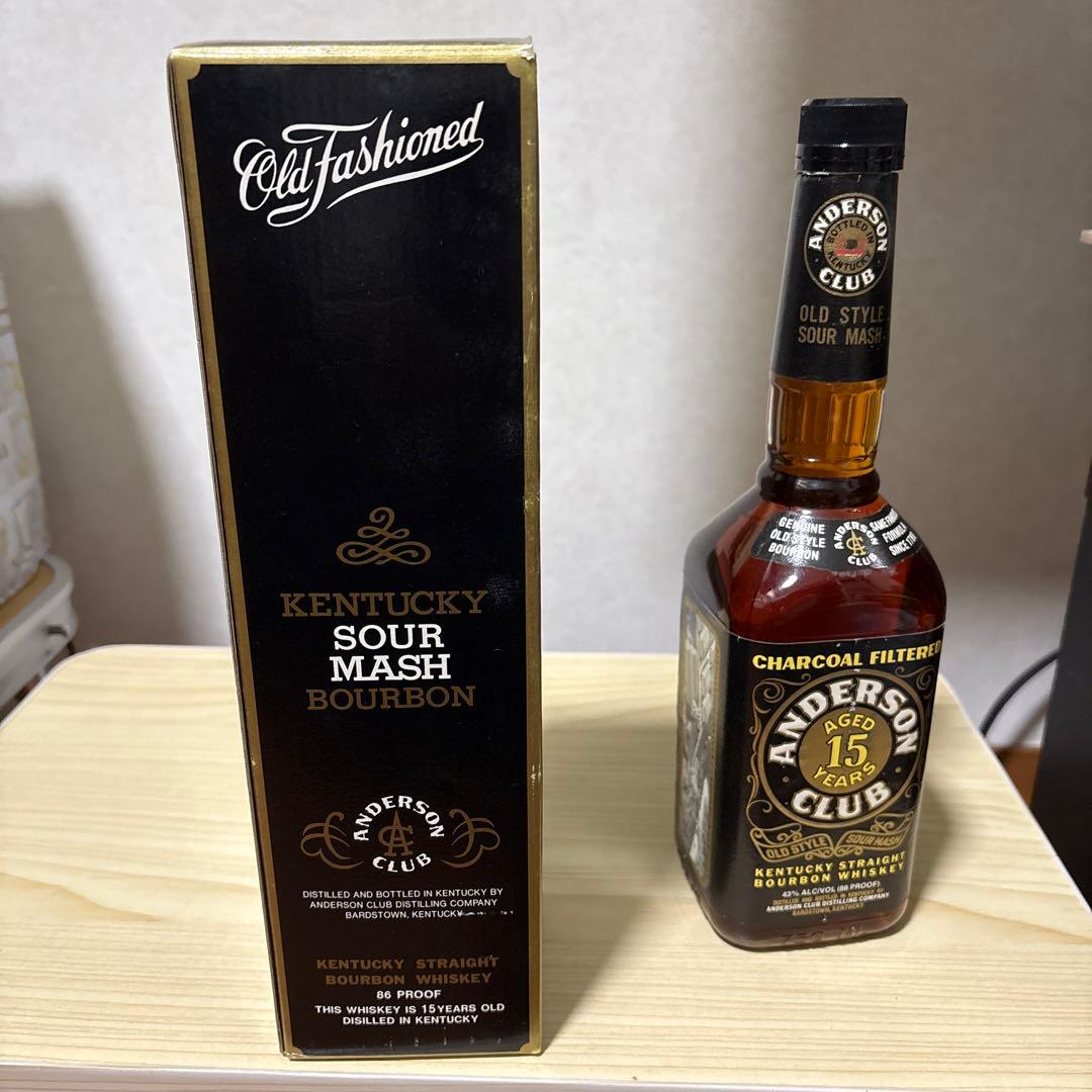 未開栓 アンダーソンクラブ 15年 750ml 43%