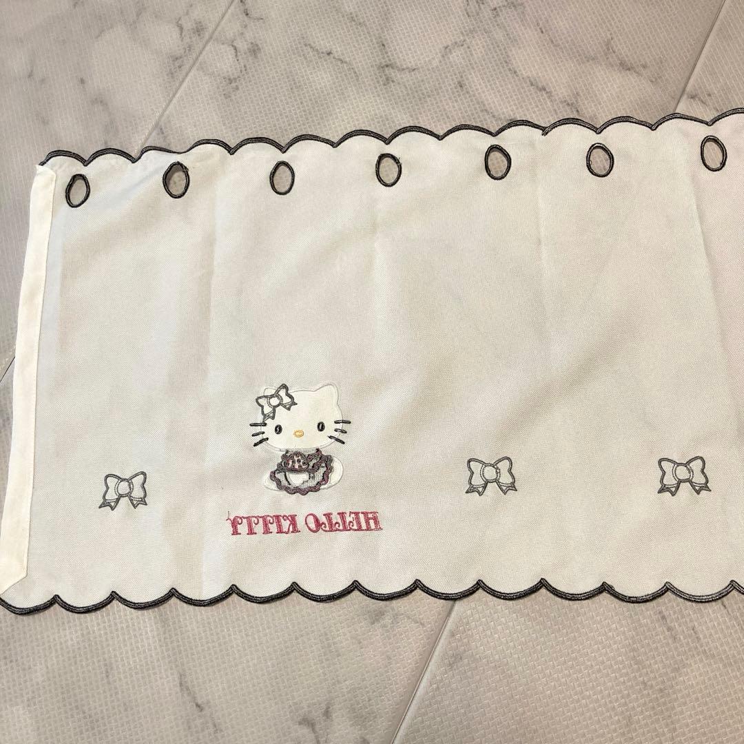 【レア品】 サンリオ ハローキティ カフェカーテン 平成レトロ カーテン