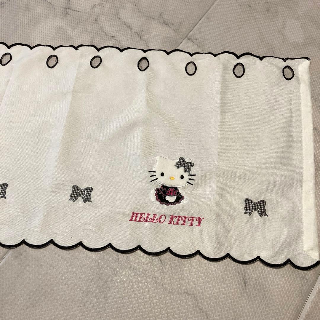 【レア品】 サンリオ ハローキティ カフェカーテン 平成レトロ カーテン