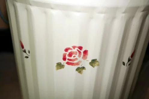 マニー　ローズ　ダストボツクスSごみもおしゃれにトタン材のダストボックス