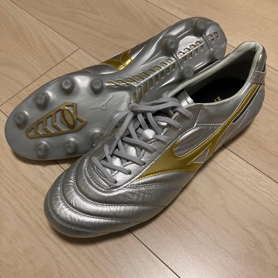 【新品未使用】MORELIA DNA JAPAN プラチナムシルバー 27.5㎝