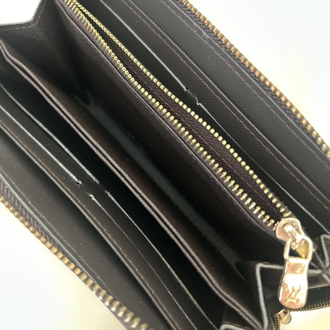 ナミ　ルイヴィトン ダミエ ジッピーウォレット 長財布 正規品