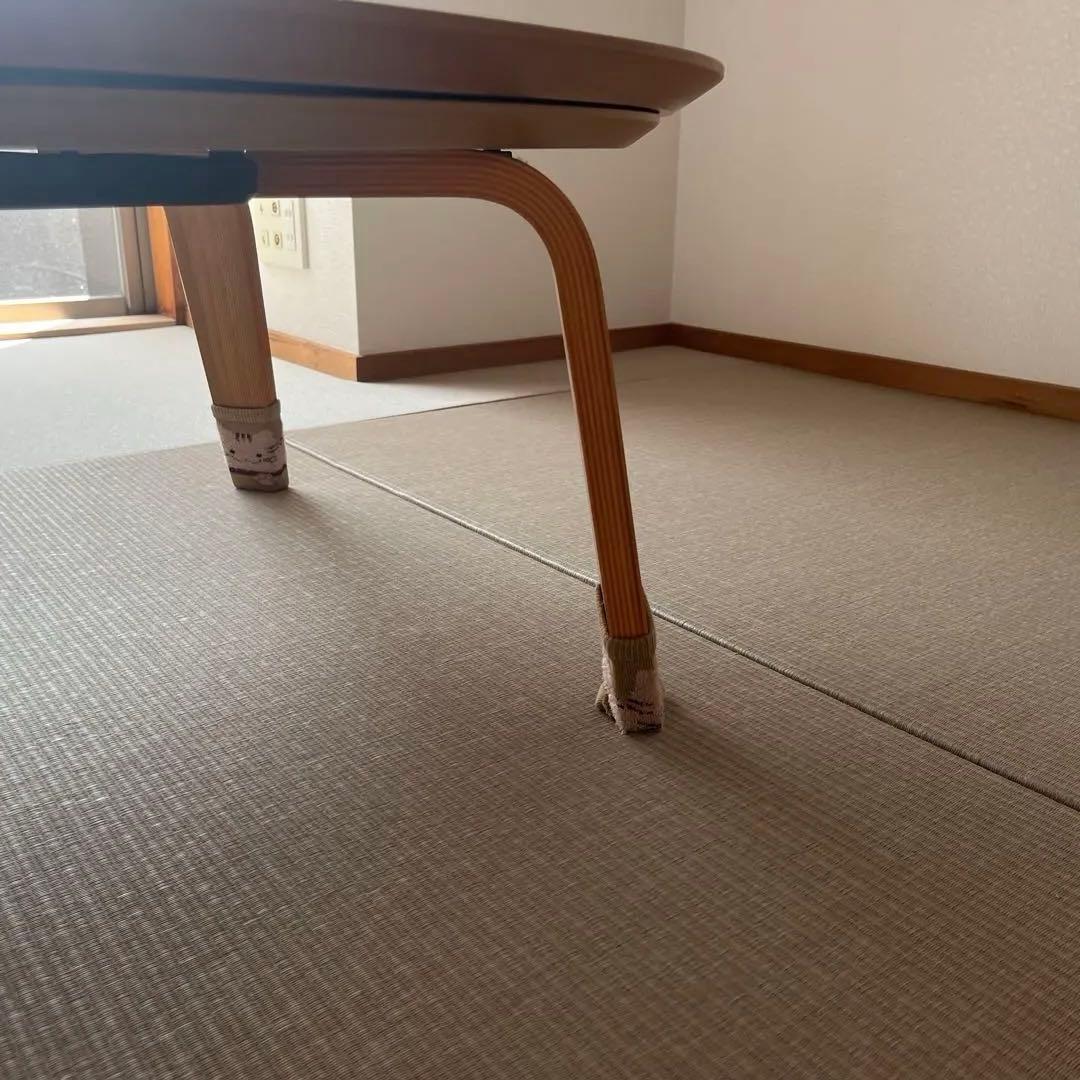 MUJI 楕円形こたつ MJ-KDF130B ナチュラル