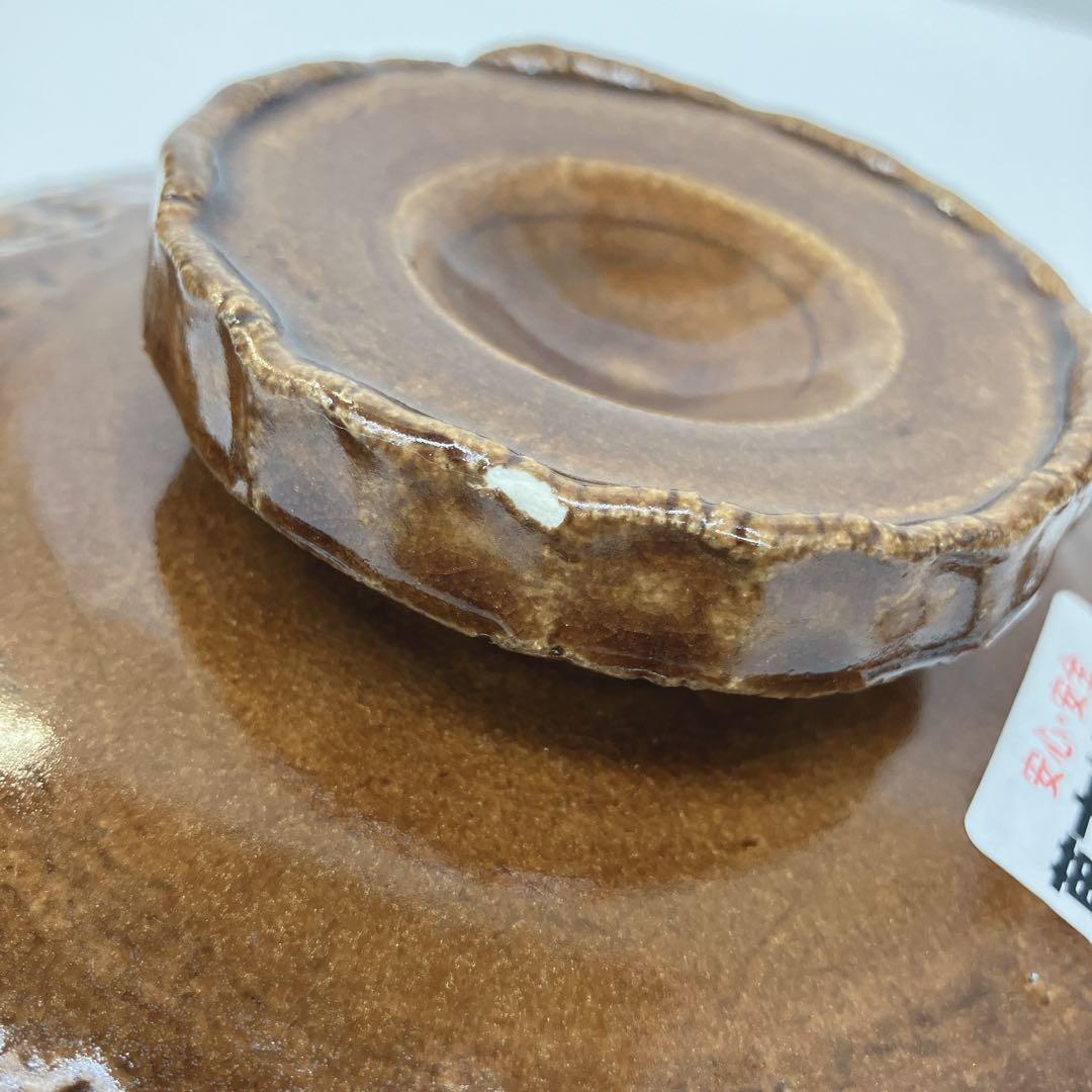 萬古焼 土鍋 アメ秞 未使用