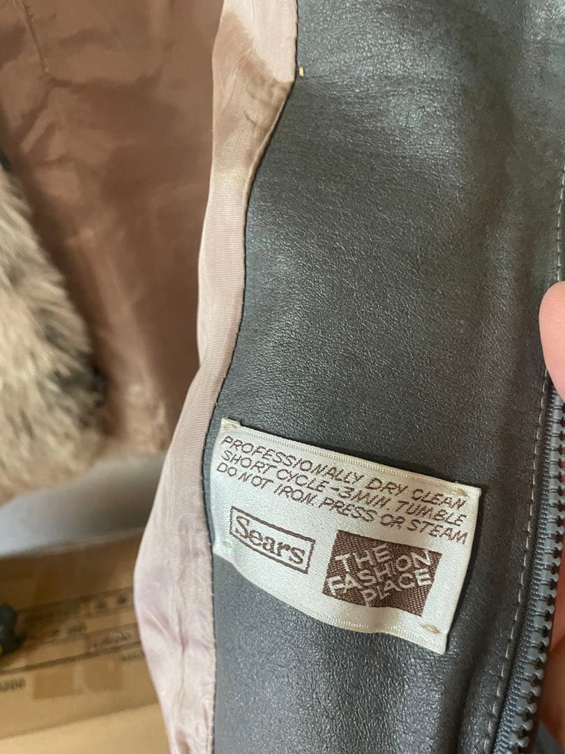 west 坂田　　70s SEARS fake far jacket