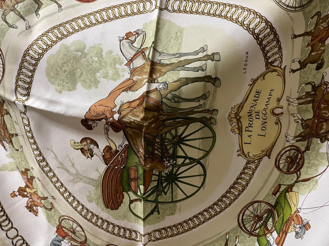 エルメス　シルク　スカーフ