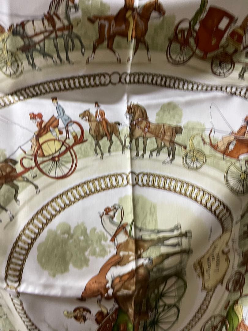 エルメス　シルク　スカーフ