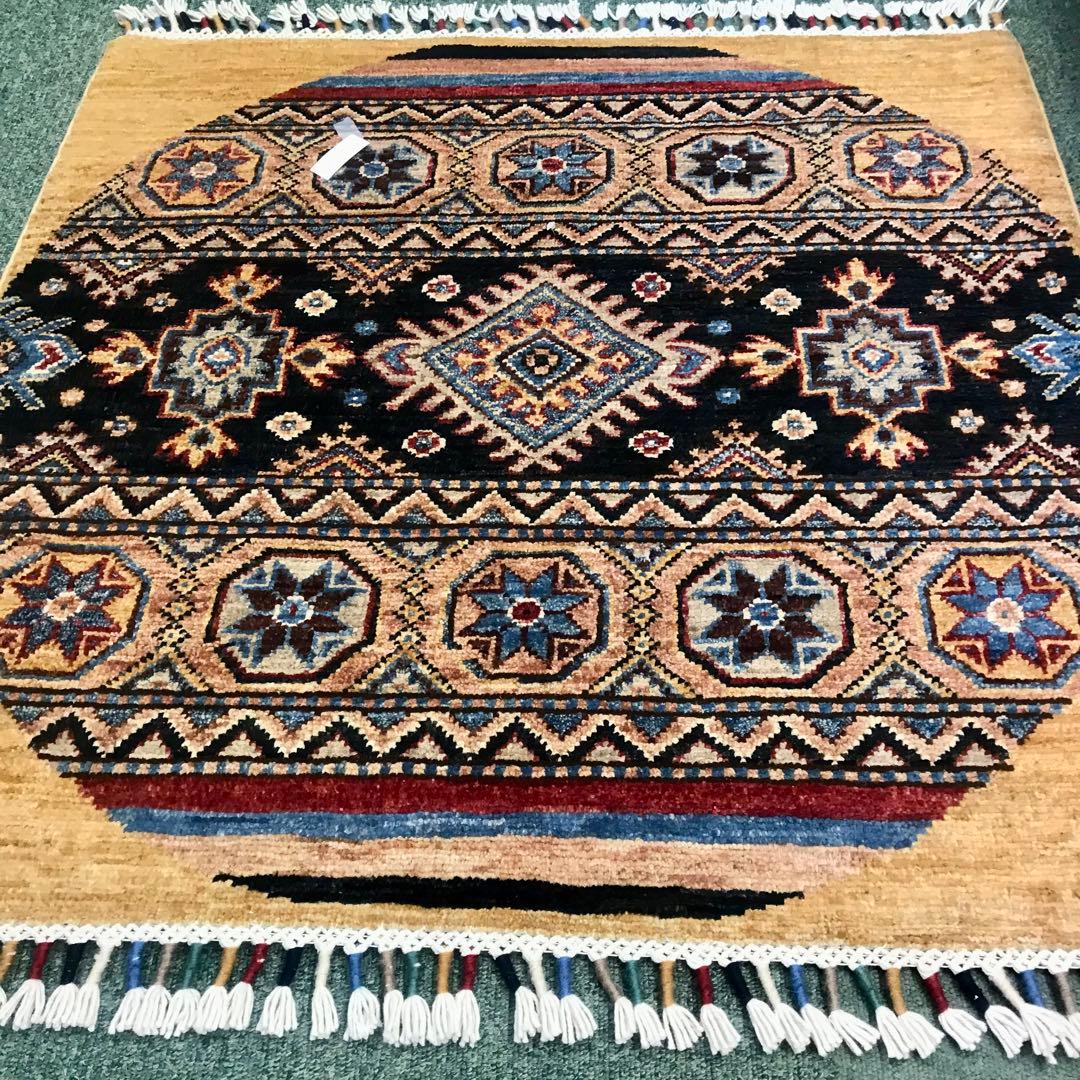 ペルシャゾランヴァリギャッベ/サイズ：87x87cm. ….zg2.