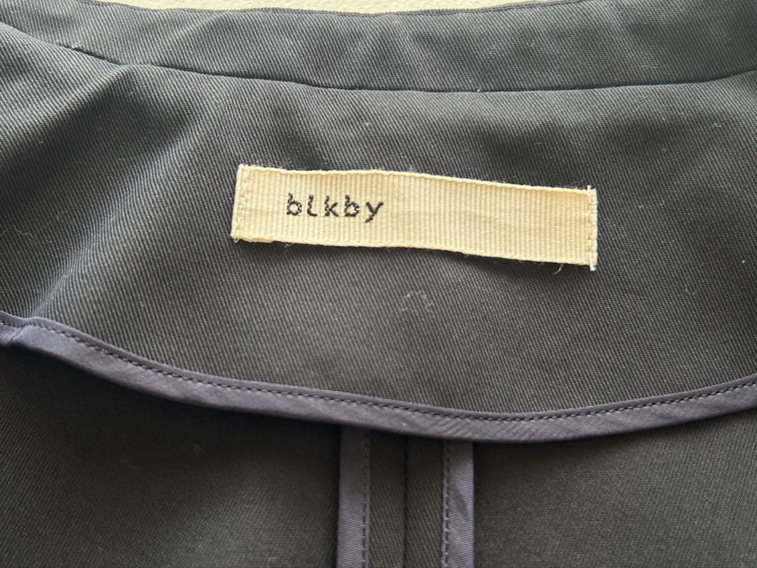 ブラックバイマウジー　BLACK BY MOUSSY 紺　トレンチ コート