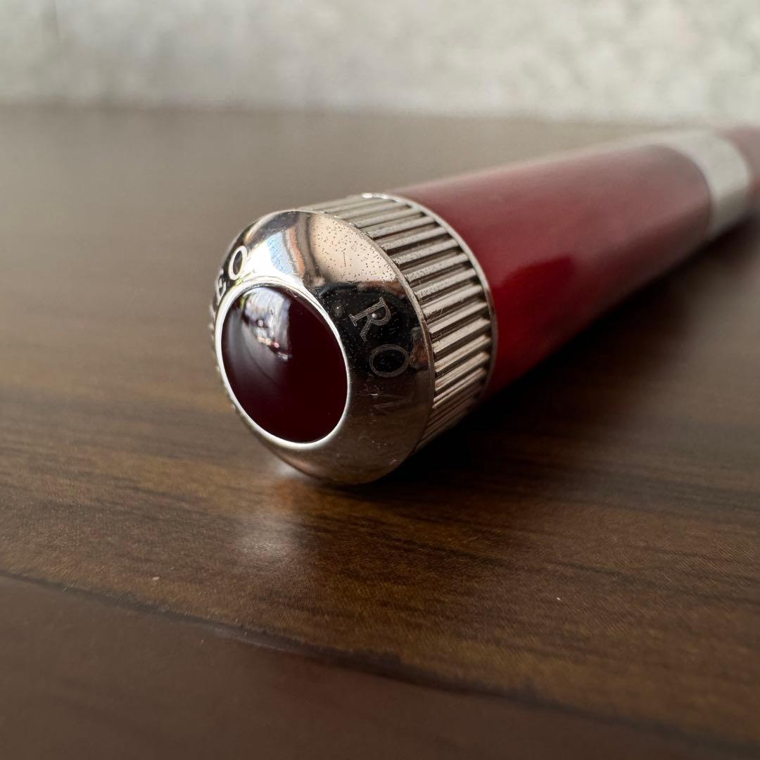 伊東屋 ロメオ ROMEO No.3 イタリアンレッド ボールペン 太軸 美品