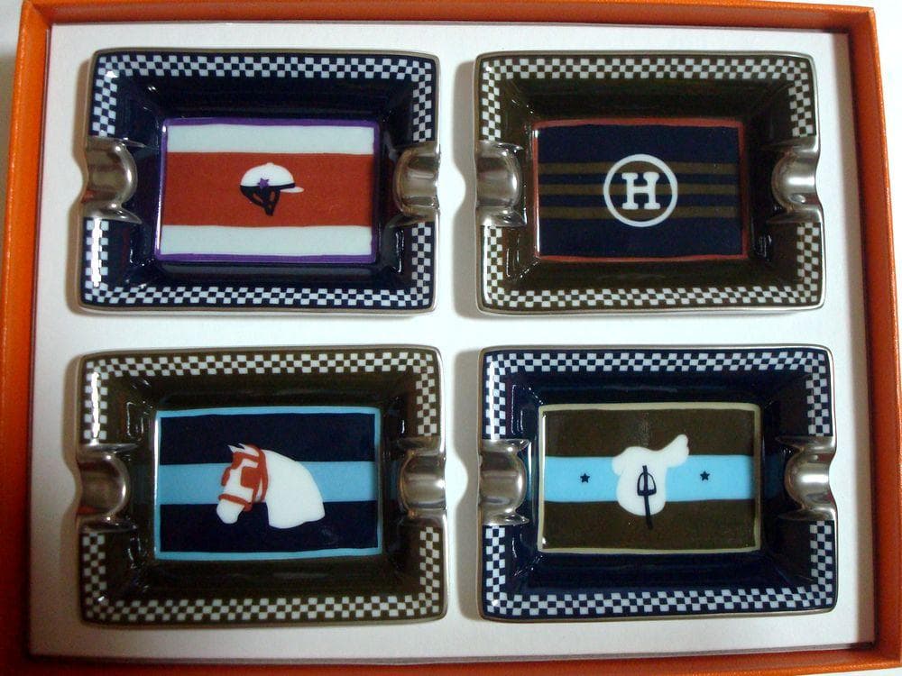 エルメス　HERMES　ミニ灰皿 4個セット