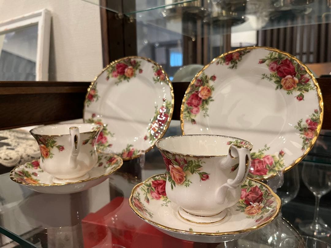 ロイヤルアルバート オールドカントリーローズ 3点セット×2