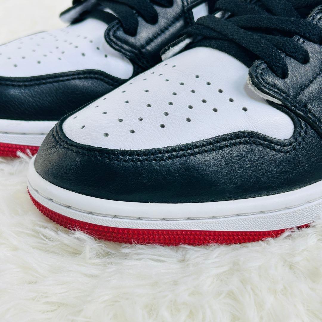 【極美品】名品　NIKE AIR JORDAN 1 LOW OG つま黒