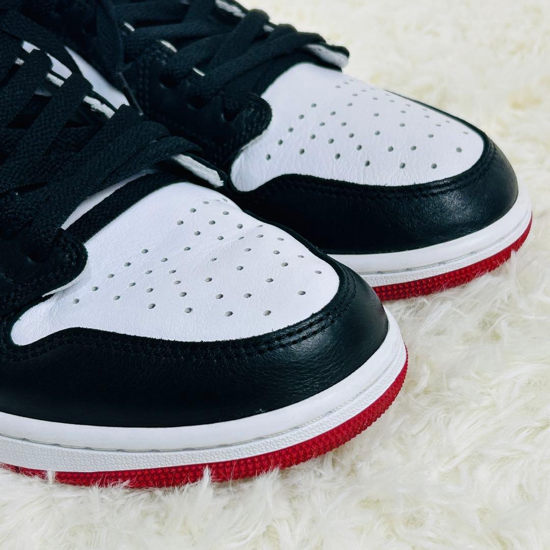 【極美品】名品　NIKE AIR JORDAN 1 LOW OG つま黒