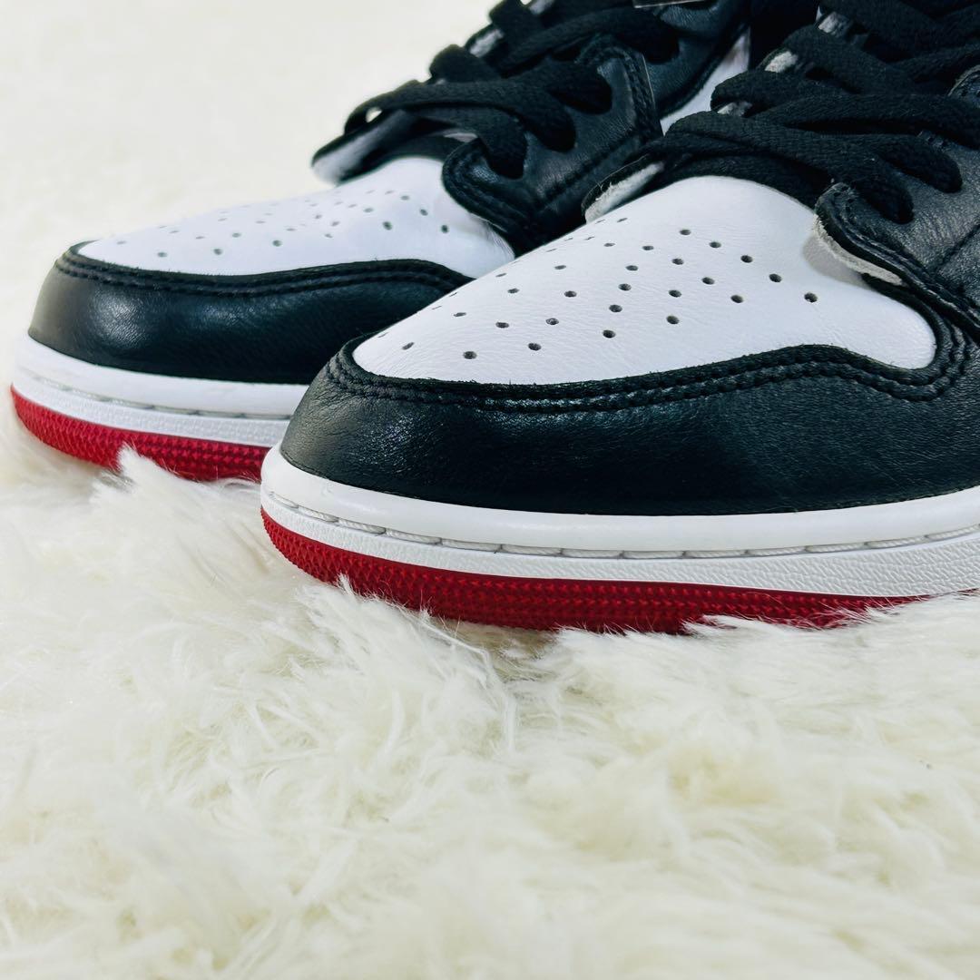 【極美品】名品　NIKE AIR JORDAN 1 LOW OG つま黒
