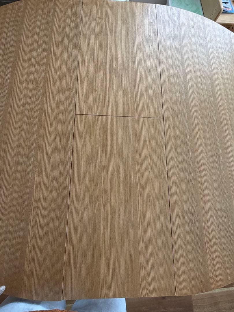 francfranc ワルツ 天然木ラウンドテーブル拡張可能