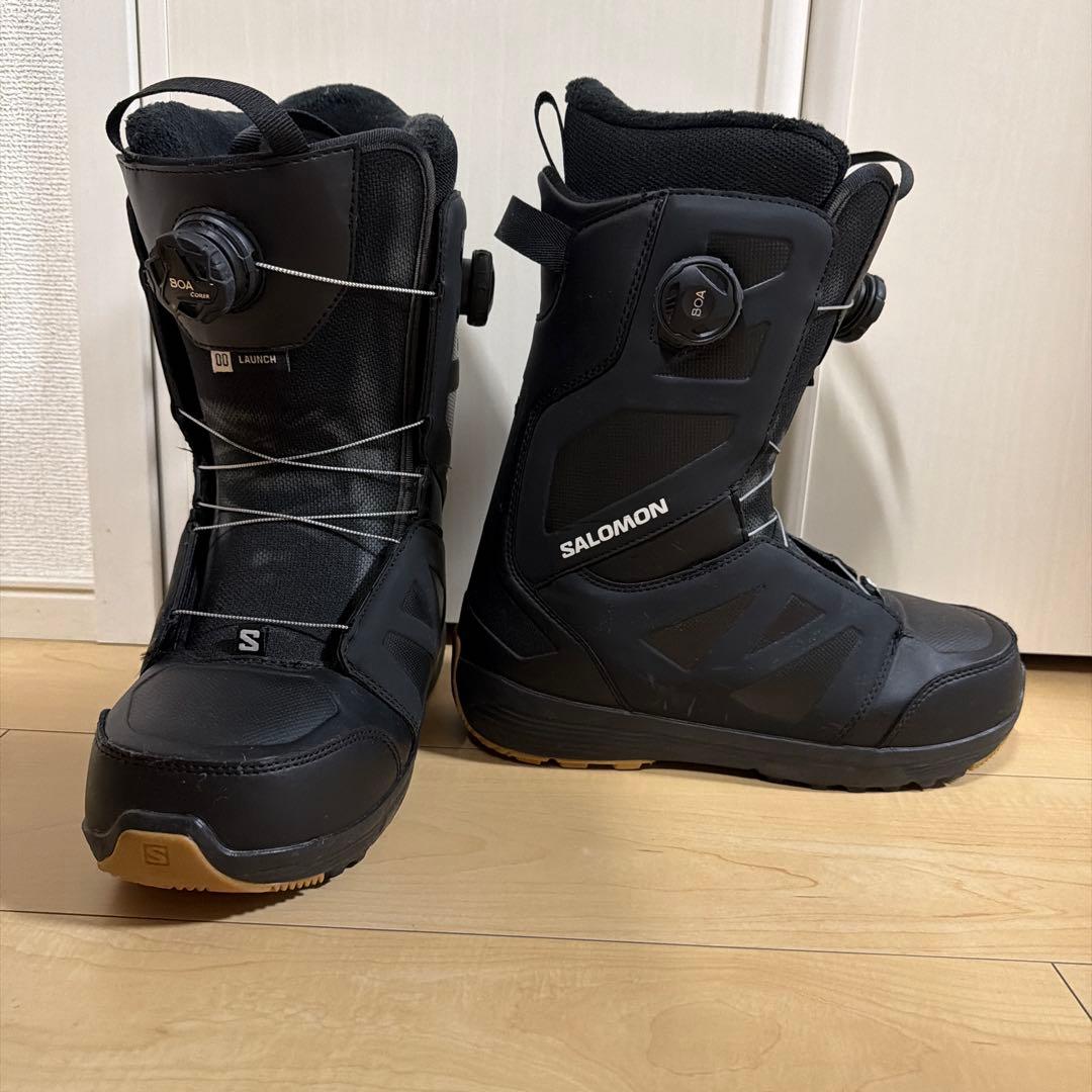 SALOMON LAUNCH ブラックスノーボードブーツ