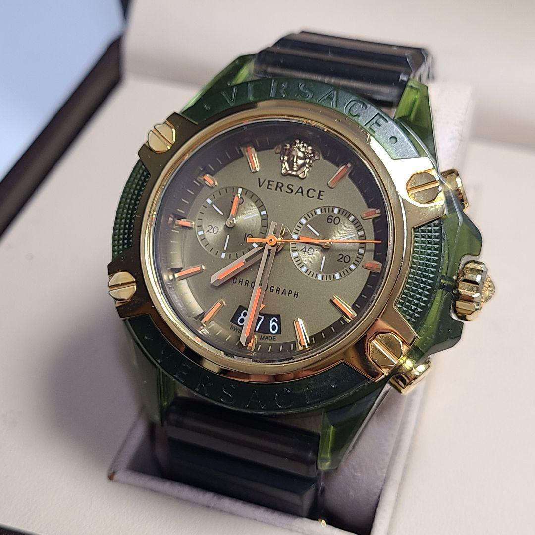 VERSACE　ヴェルサーチ　ICON ACTIVE　アクティブ　クロノ　腕時計