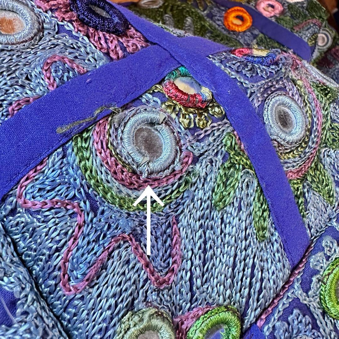 刺繍が凄すぎる♡レア♡ヴィンテージ♡TYLIEMALIBU♡BIGトート♡