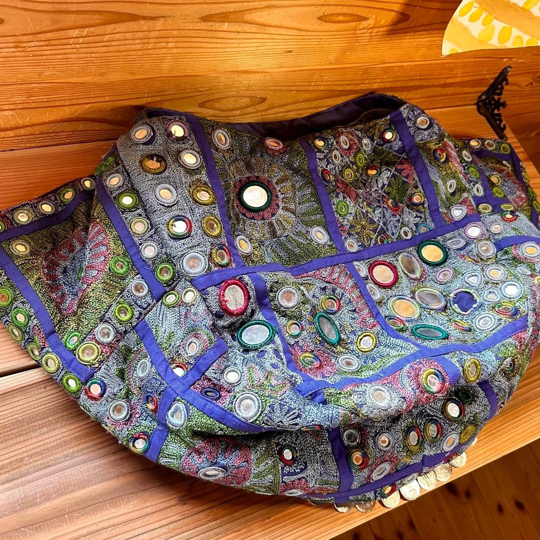 刺繍が凄すぎる♡レア♡ヴィンテージ♡TYLIEMALIBU♡BIGトート♡