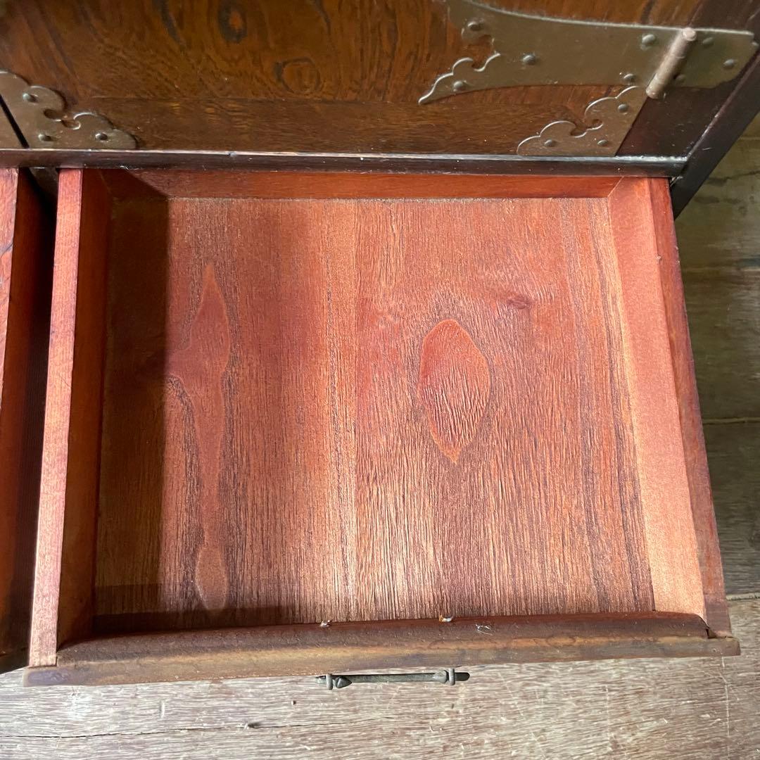 古美術 李朝家具 薬箱 薬箪笥 ヤクチャン 小引き出し アンティーク 中国家具