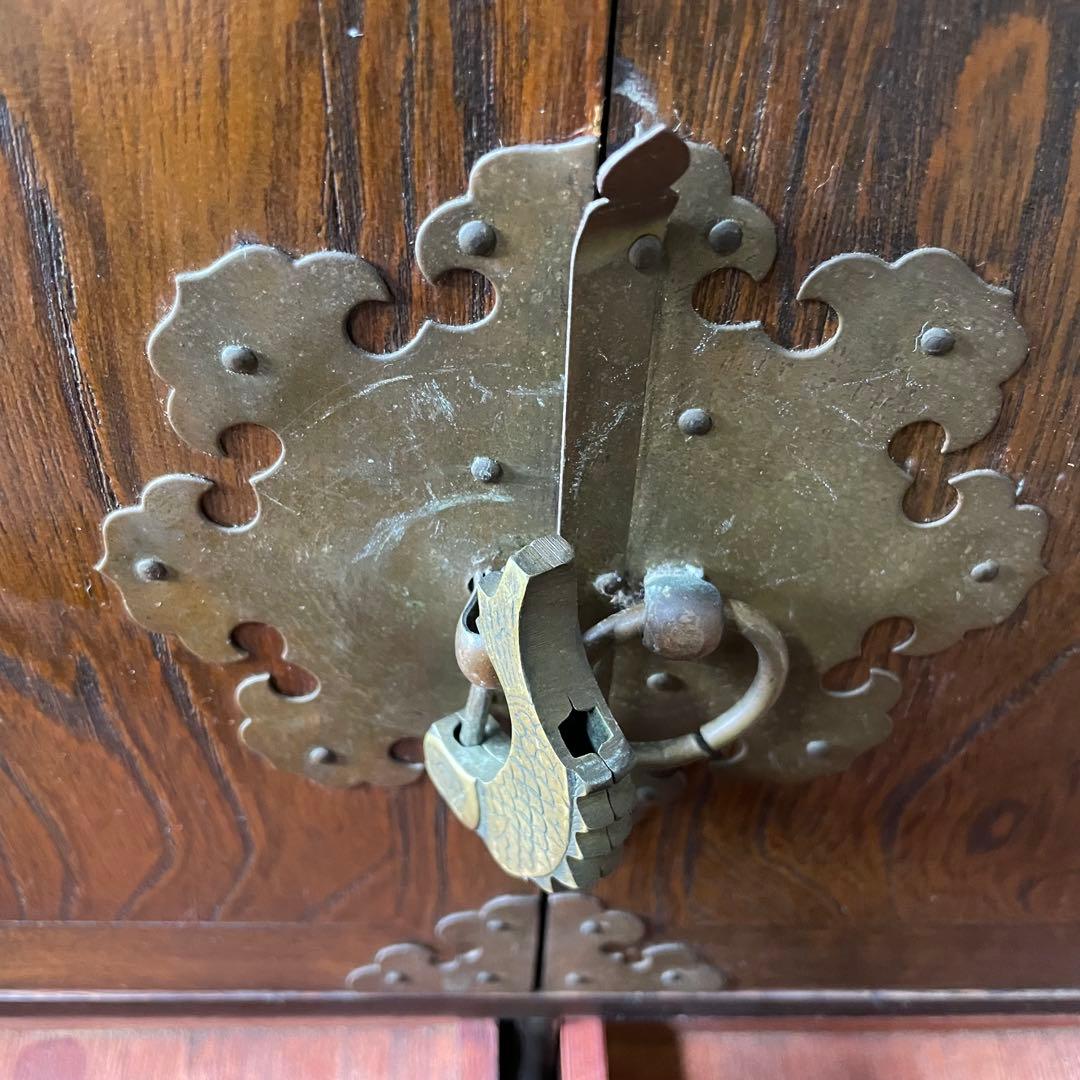 古美術 李朝家具 薬箱 薬箪笥 ヤクチャン 小引き出し アンティーク 中国家具