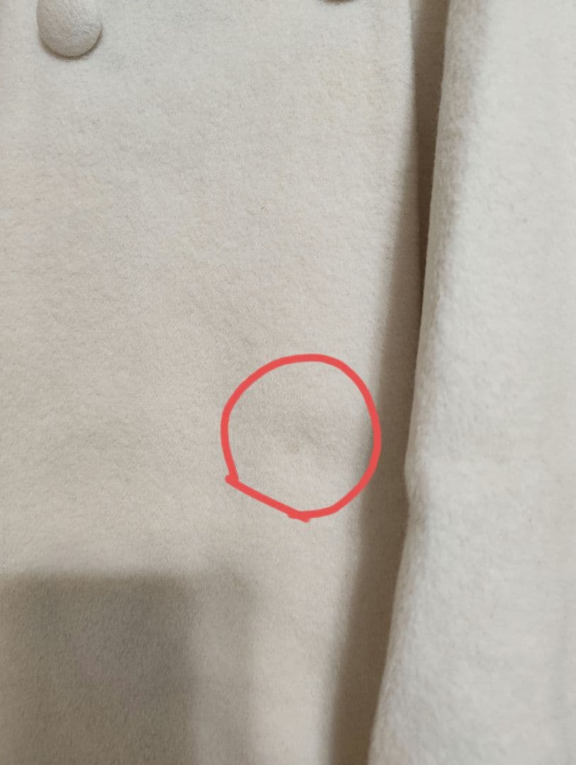 メアリーマグダレンコート(オフホワイト)