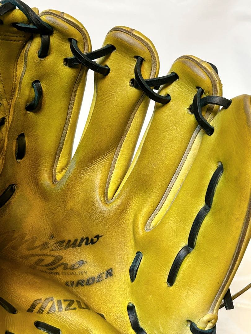 【訳アリ特価】ミズノプロオーダー 耕作 硬式ピッチャー用 ミズノ オイルメンテ済