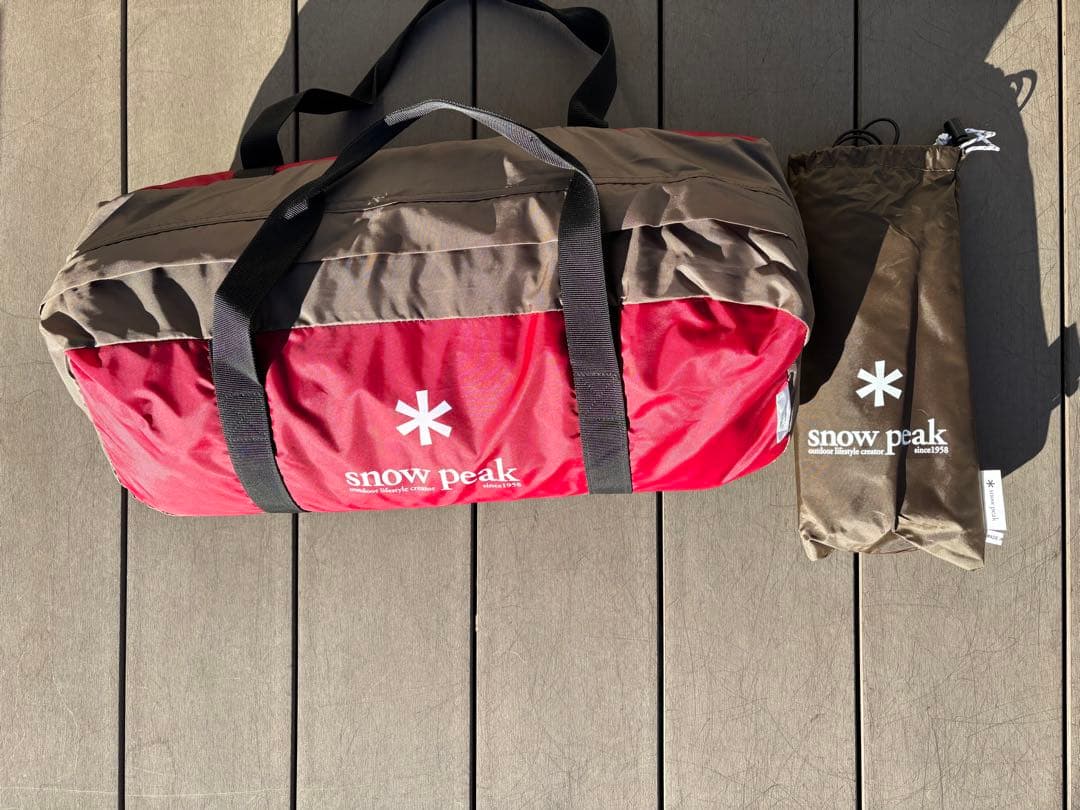  peak ヘキサイーズ1 グランドシート付き