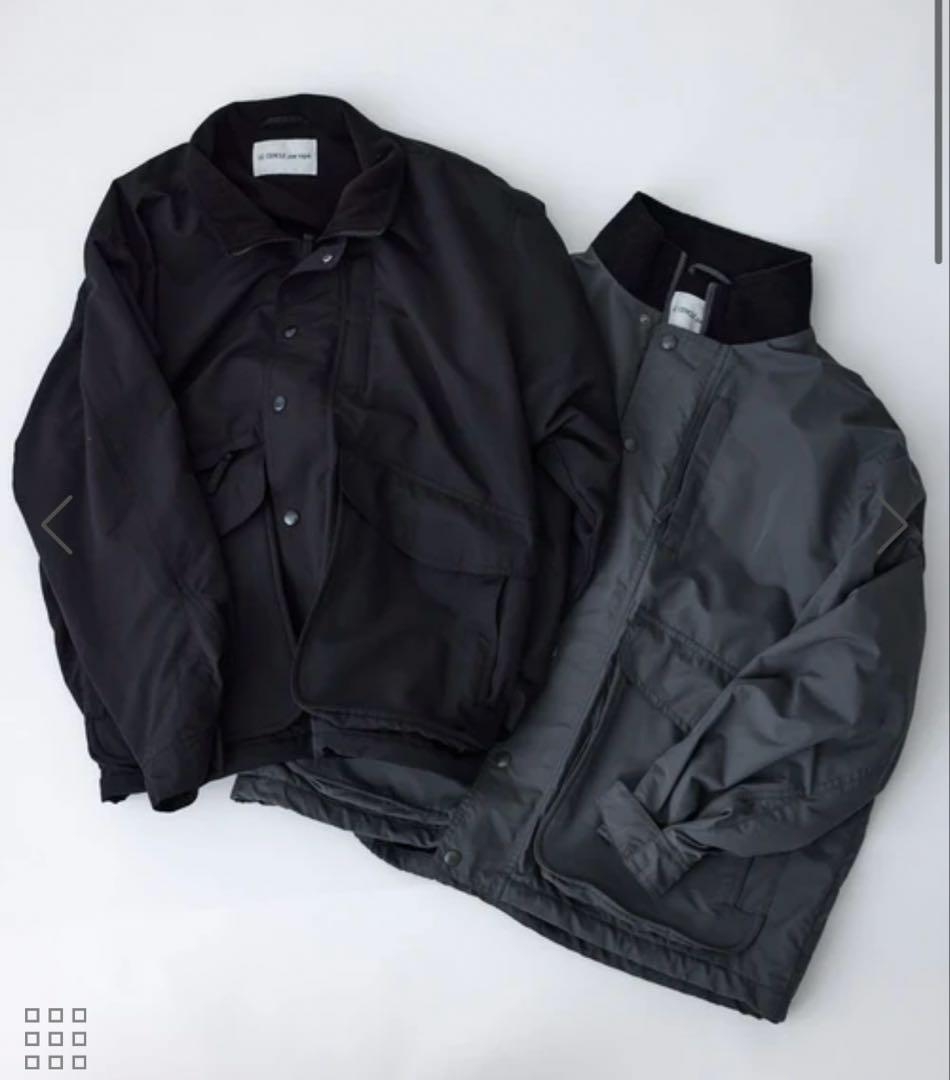 LE CERCLE par ropé PNピーチ裏フリースフィールドブルゾン