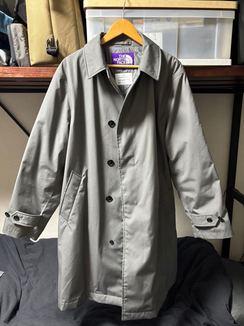 THE NORTH FACE ステンカラーコート グレー