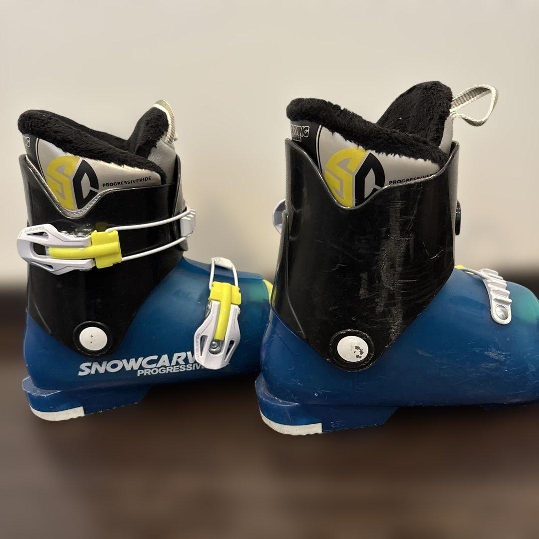 SCV スキー板 子供用　3点セット　中古