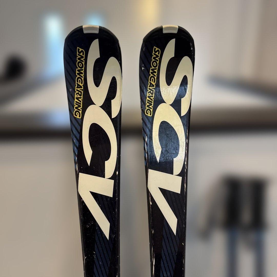 SCV スキー板 子供用　3点セット　中古