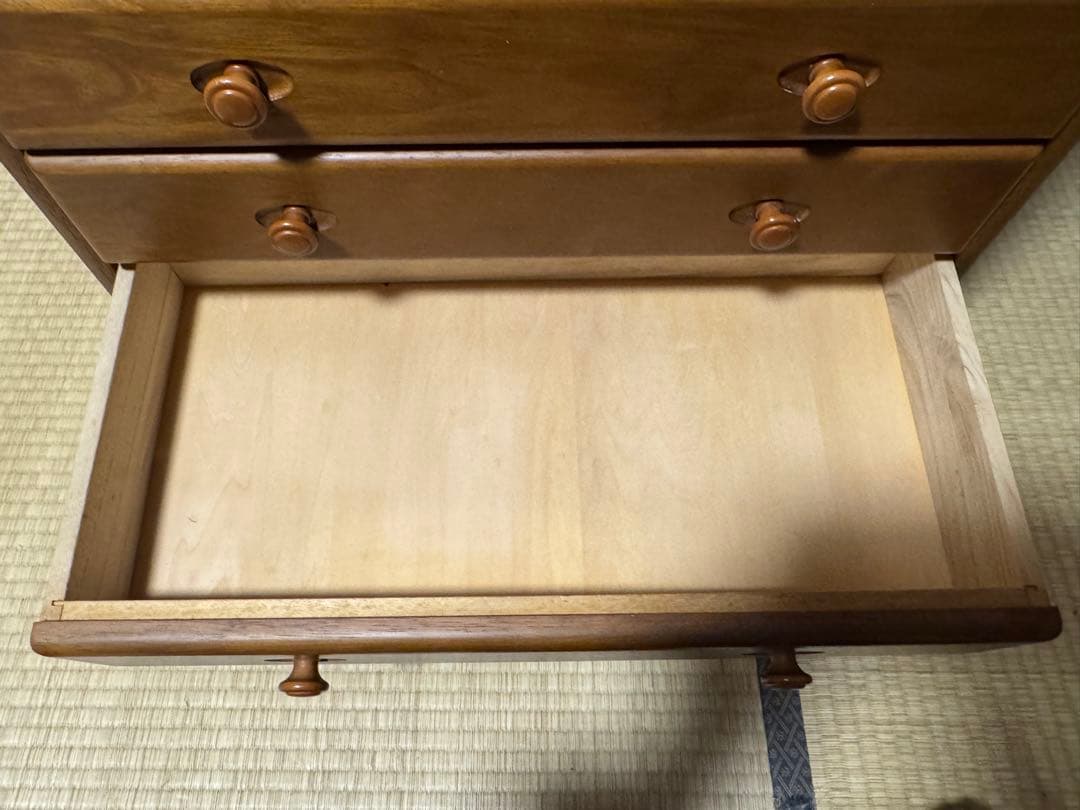 karimoku オールドカリモク キャビネット 木製ガラス扉キャビネット