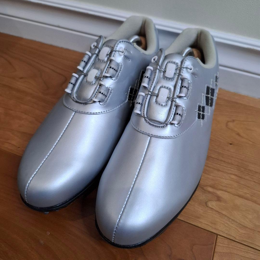 新品【フットジョイ】eコンフォートボアシューズ ゴルフシューズ 25cm