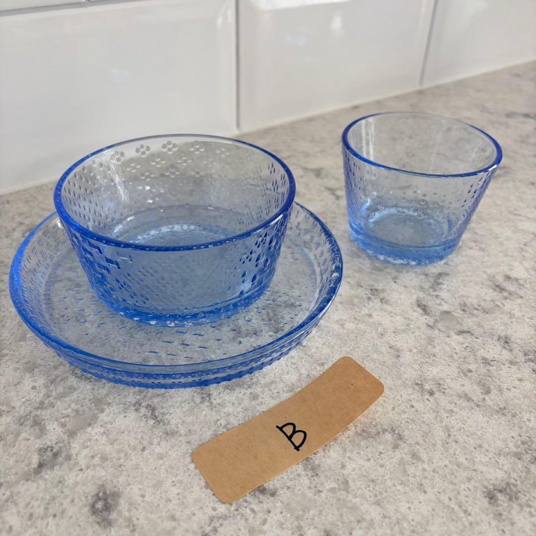 イッタラ☆ツンドラ ボウル・プレート・タンブラー セット B