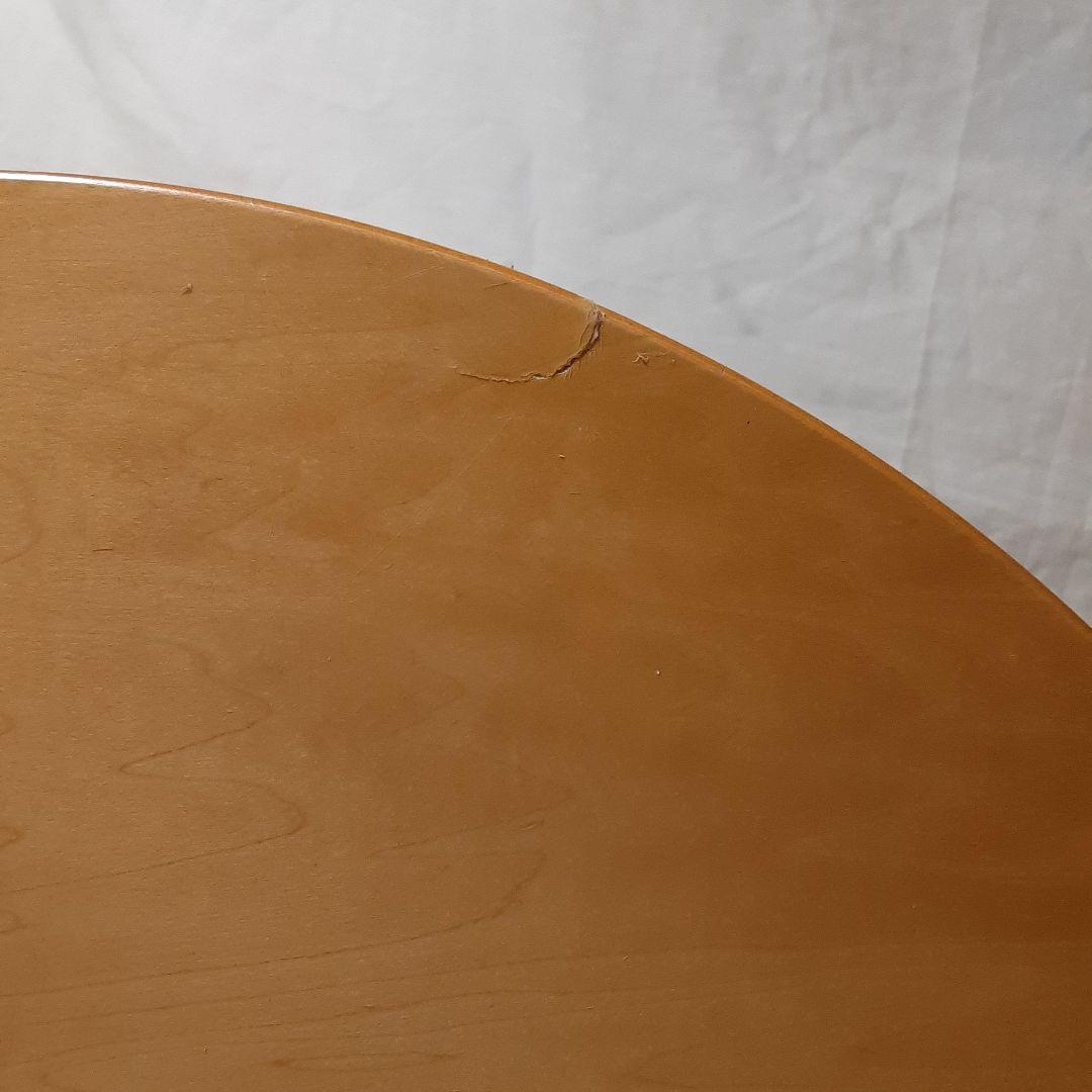 昭和レトロ◆不二　 工芸社◆折りたたみ式 　猫脚テーブル円型