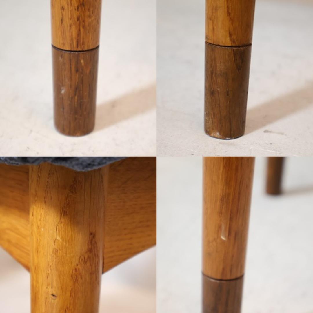 デンマーク チーク材 スツール ヴィンテージ 腰掛椅子 シンプル コンパクト