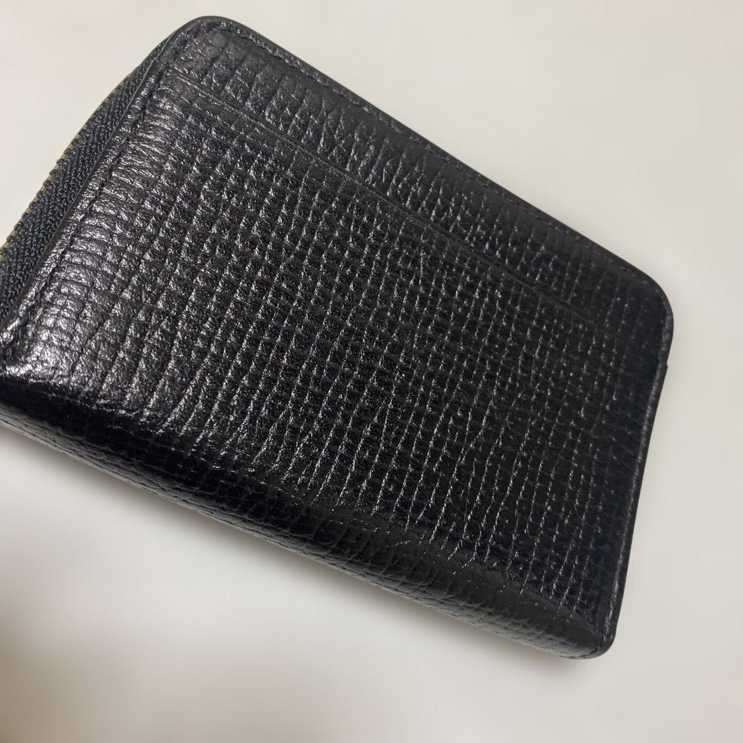 【週末お値下げ】バーバリー　ラウンドファスナー　ケース ブラック　メンズ