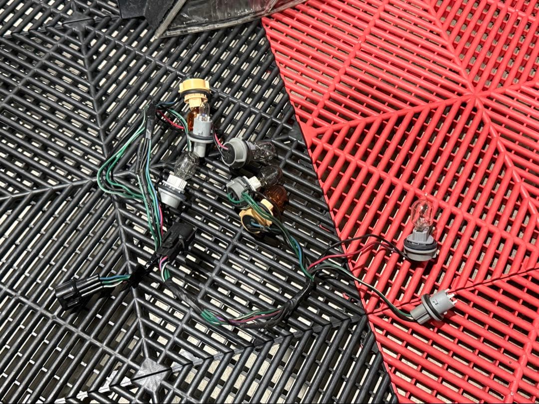 CT9Aランエボ テールランプ 加工向け 左右セット